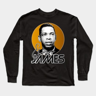 Retro Elmore James Gold Tribute Long Sleeve T-Shirt